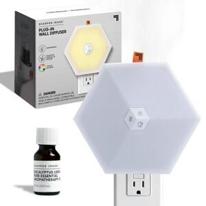 Sharper‎ Image Night Light Plug in Diffuser